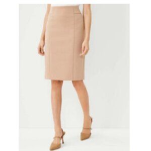 NWT- Ann Taylor "The Seamed Pencil Skirt" Seasonless Stretch Size 2P